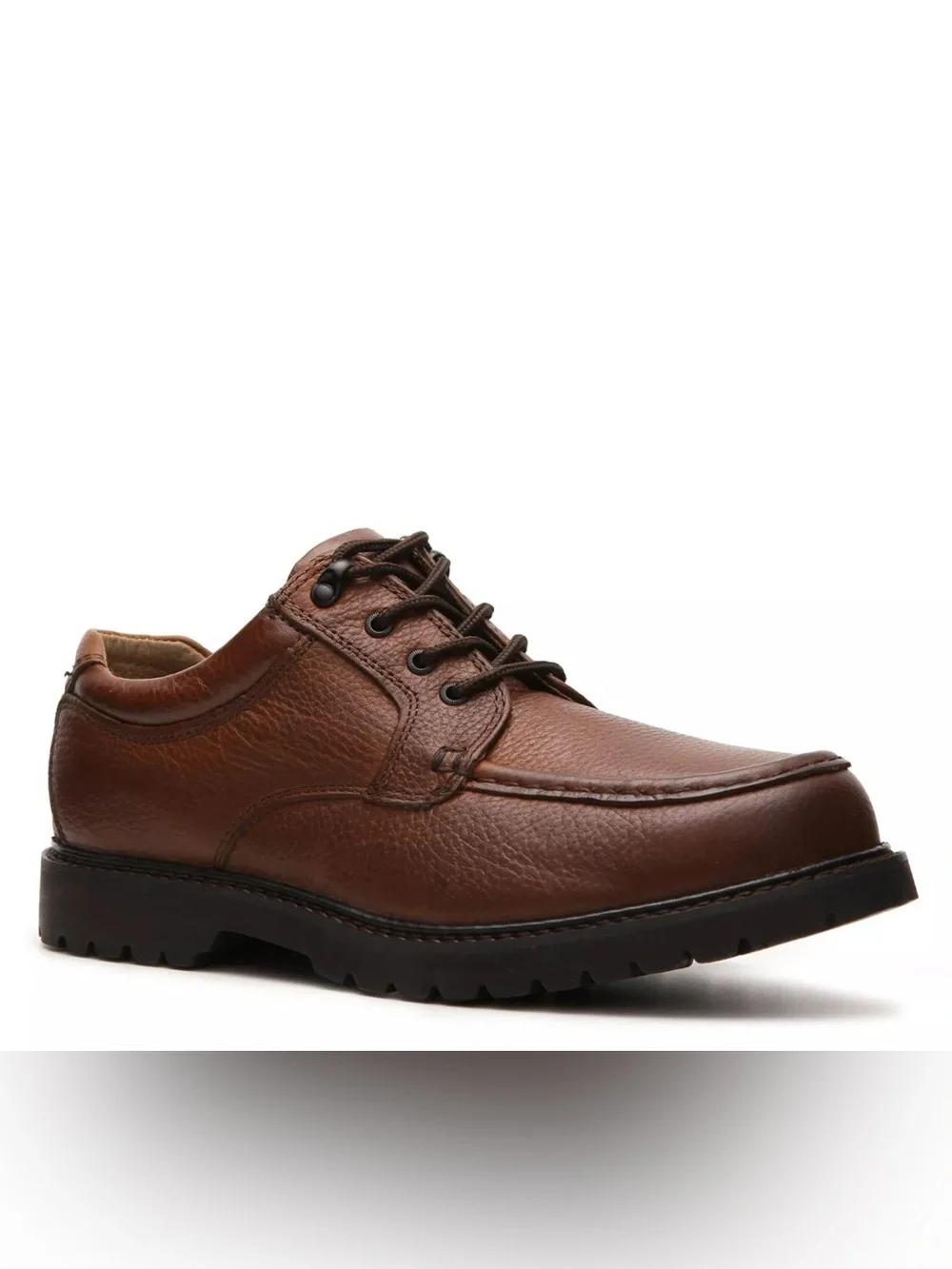 Dockers Men’s Brown Leather Oil-Resistant Work Shoes Size 8.5